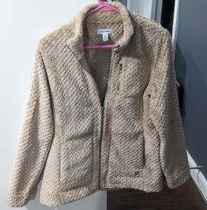 Women's Calvin Klein fuzzy jacket